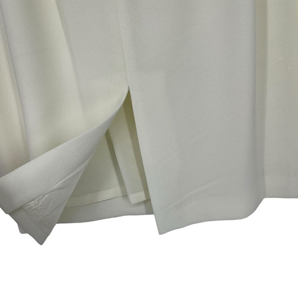 Vintage Adrianna Papell Skirt & Top Set Embroidered White‎ 8 - Picture 12 of 12